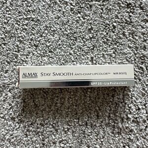 Almay Stay Smooth Anti-Chap Lipcolor Lipstick‎ SPF 25 RICH NEW.